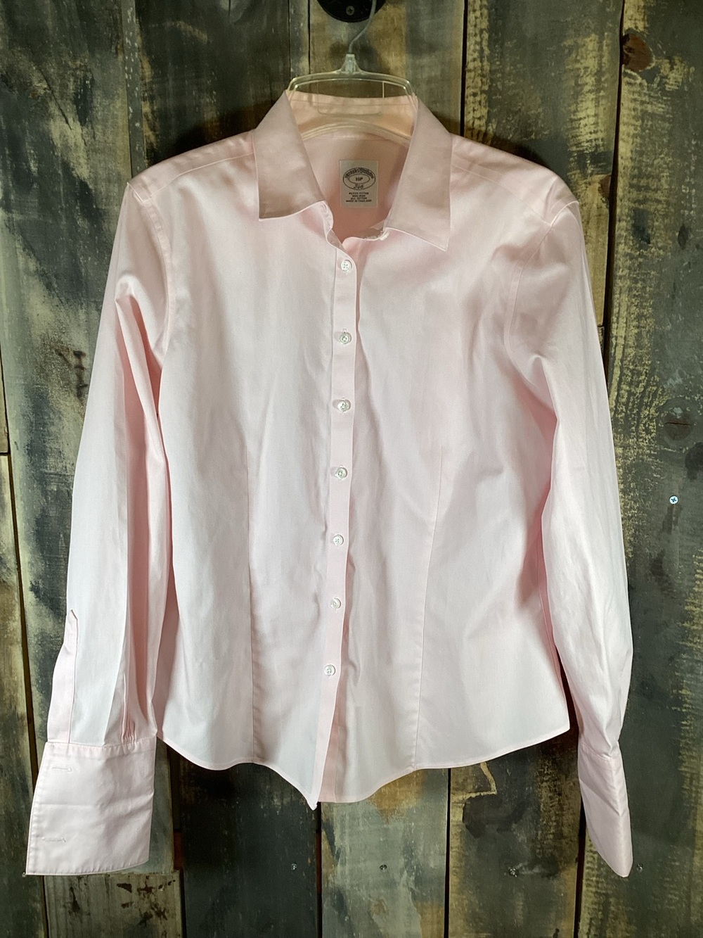 Brooks Brothers 346 petite fit dress shirt women’s size 10P